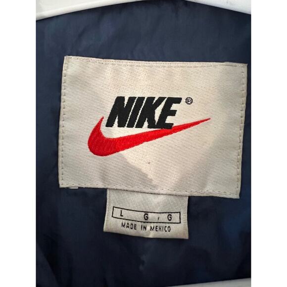 Nike Blue Windbreaker Lightweight & Weather-Resistant Jacket Size Large - Picture 5 of 6